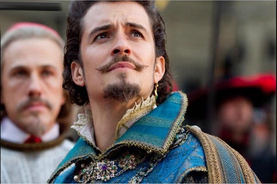 Orlando Bloom filma Los Tres Mosqueteros