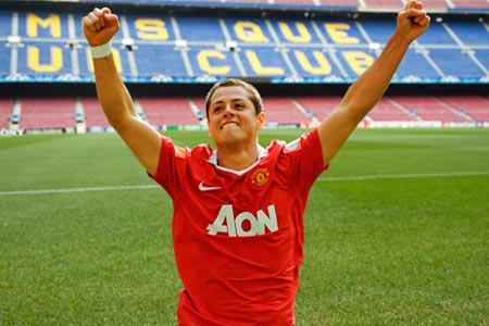 ¿Chicharito jugaría junto a Messi?