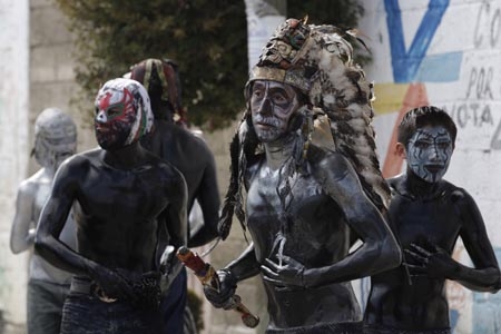 Tradición de Los Pintados en San Nicolás de los Ranchos