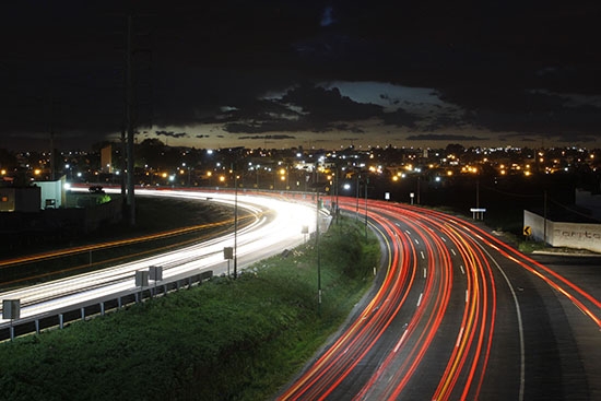 Periférico Ecológico luce iluminado al 100 por ciento
