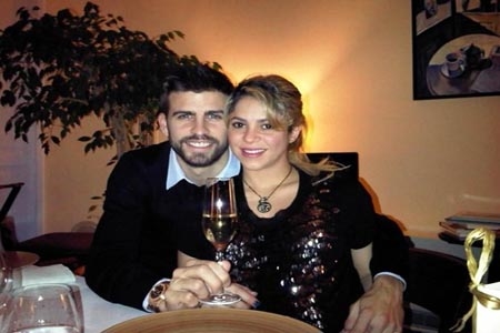 Shakira y Piqué celebran cumpleaños con Milan