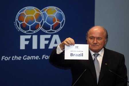 Sorteo del Mundial Brasil 2014 será el 6 de diciembre