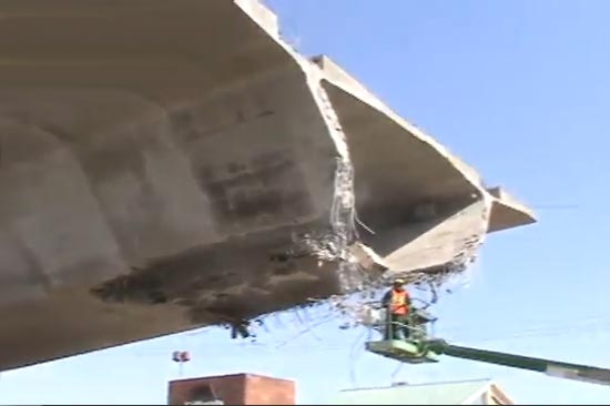 Desplome del Viaducto Zaragoza: así se vivió