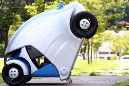 Armadillo T, el automóvil plegable