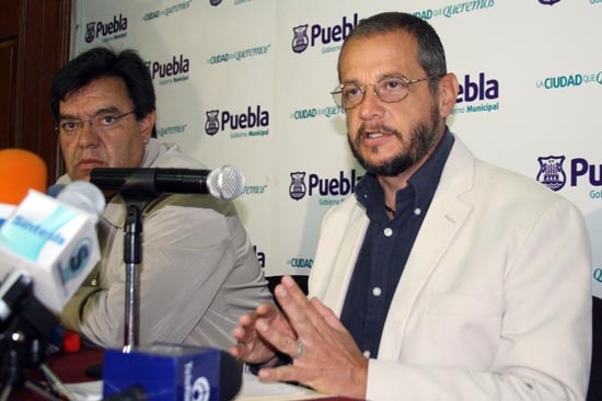 Ayuntamiento de Puebla retira y sanciona publicidad de Panal, PRI y PVEM
