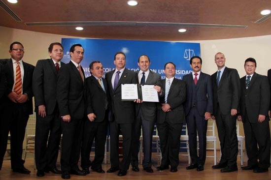 SGG y universidades trabajarán en el fomento a la cultura de la Legalidad