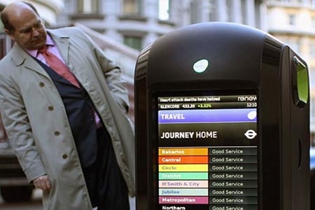 Cestos de basura con pantalla LCD para los JO Londres 2012