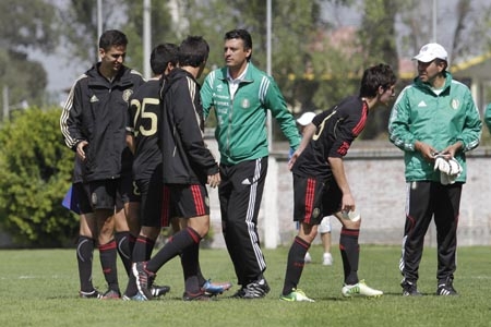 Tri Sub-20 goleó 4-0 a Fuerzas Básicas de La Franja