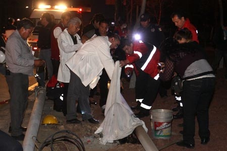 Trabajador murió electrocutado en el Viaducto Zaragoza