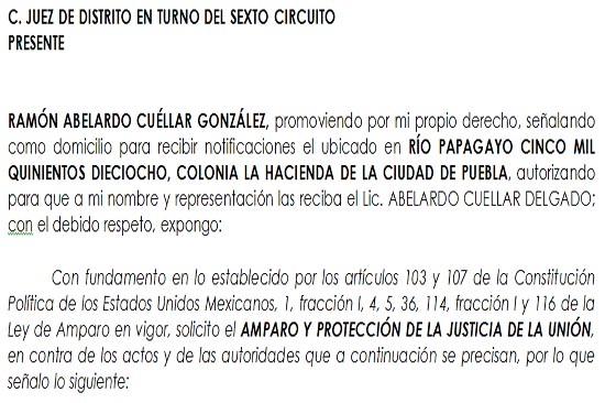 Buscan amparo contra alto costo de transparencia y registro público