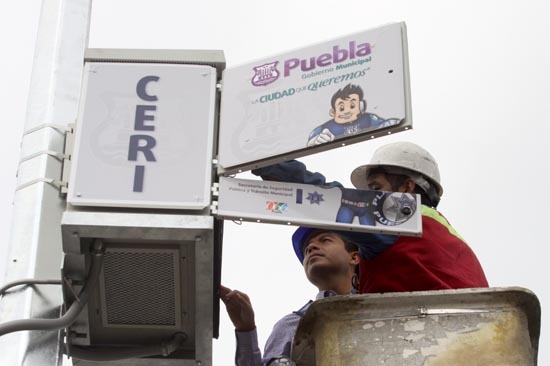 388 videocámaras de seguridad vigilarán el municipio de Puebla