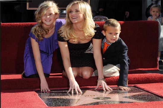 Reese Witherspoon en el Paseo de la Fama