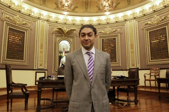 Edgar Salomón Escorza asume la presidencia del Congreso de Puebla