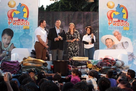 Un éxito campaña social Que Puebla no Tenga Frío
