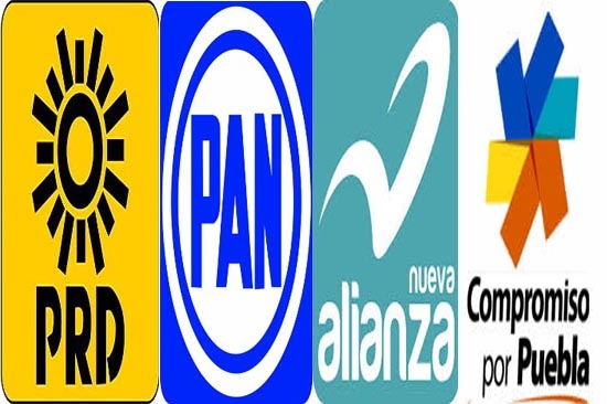 Consejeros del PRD aprueban alianza total con PAN, Panal y Compromiso por Puebla