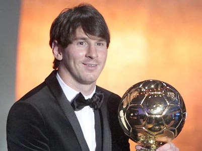 Messi, tricampeón del Balón de Oro FIFA