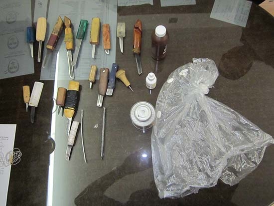 Hallan droga, puntas, 13 televisiones y equipo de audio en cárcel de Tecamachalco