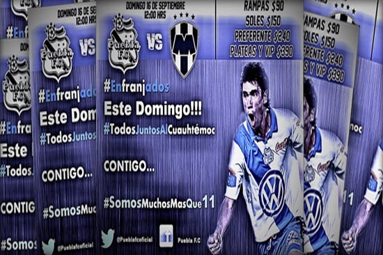 Puebla contra Monterrey, inicia venta de boletos