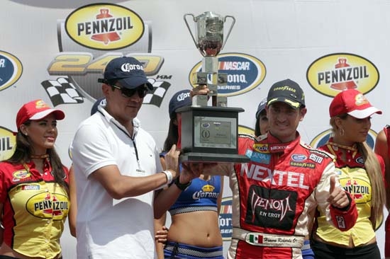 Homero Richards ganó sexta fecha Nascar en Puebla