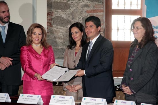 Puebla, el primer municipio en signar convenio con la CAIP