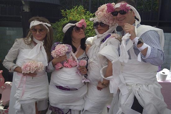 Victoria Beckham tuvo baby shower
