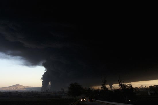 Pemex concluye que la ordeña de ductos provocó explosión en Texmelucan