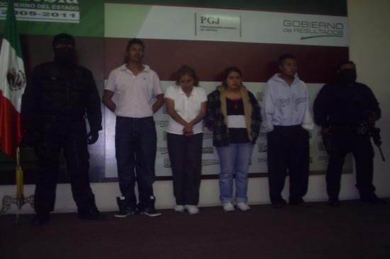 PGJ desmantela banda de secuestradores que operaba en Acajete