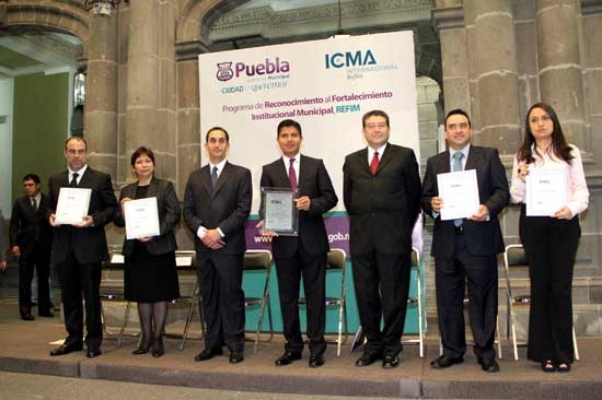 The International City Management Association (ICMA) reconoce a Puebla Capital