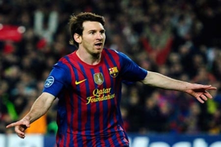 Messi establece récord goleador en Champions