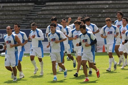 La Franja ya entrenó en el Cuauhtémoc