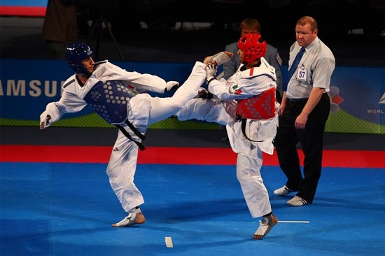 Mundial de TKD en Puebla: Idulio Islas y Victoria Heredia sin medallas para México