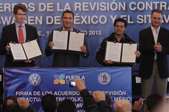 Volkswagen da 5% de aumento directo al salario