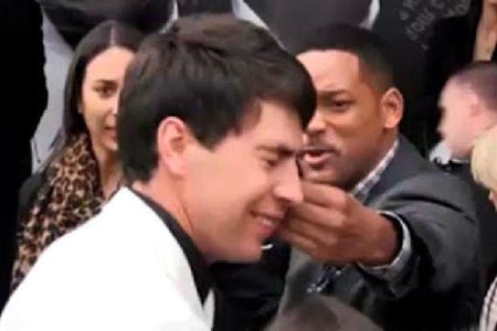 Will Smith cacheteó a reportero en Rusia