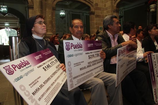 Ayuntamiento de Puebla subsidia obras en templo y hospicio católicos