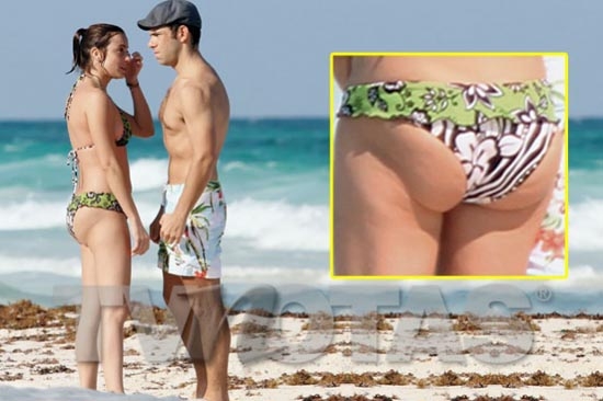 SIlvia Navarro y su trasero deforme