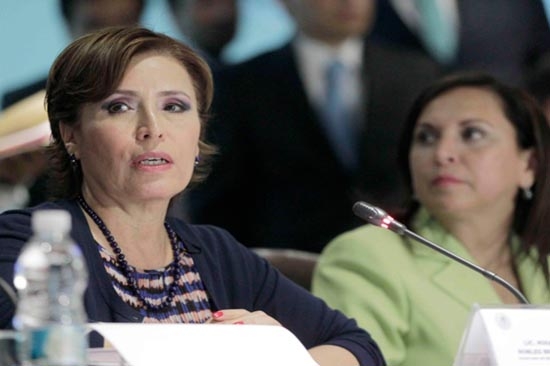 No tengo por qué renunciar, no he hecho nada indebido: Rosario Robles