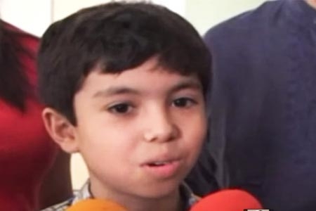 Niño mexicano estudiará en Harvard