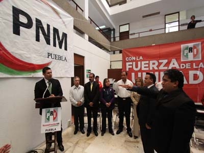 Avanzada de Peña Nieto entra al Comité Directivo Estatal del PRI en Puebla