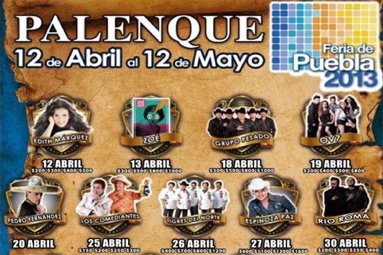 Palenque de la Feria de Puebla 2013