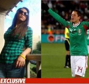 Chicharito ya tiene otra novia, ahora inglesa