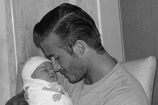 Victoria y David Beckham presentan a su nueva hija