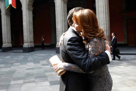 Enrique Peña Nieto y su familia tras la toma de poder