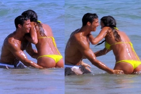 Cristiano Ronaldo disfruta a su novia