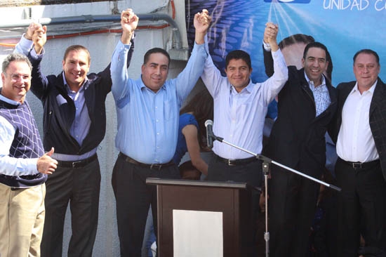 RMV y Eduardo Rivera apuntalan unción de Micalco como líder del PAN