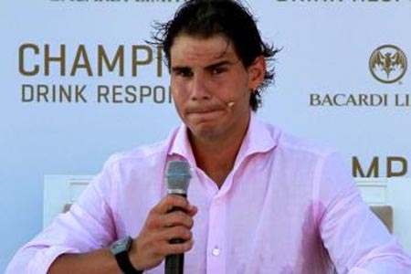 Rafael Nadal llegó a un Acapulco sitiado por la policía