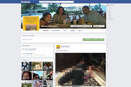 Sujeto mató a su esposa y lo confesó en Facebook