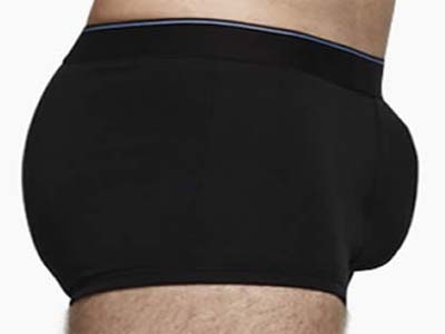 Lanzan sostén para hombres, calzoncillos mágicos