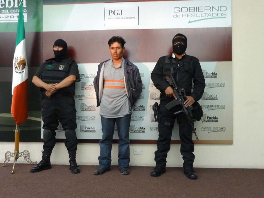 PGJ detuvo a un chantajista que pidió 300 mil pesos a comerciante de Tepeaca