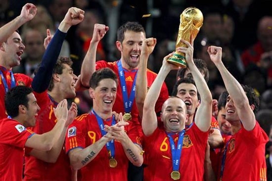 España, el mejor del mundo en la lista FIFA