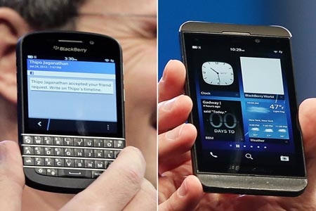 Blackberry presenta nuevos smartphones